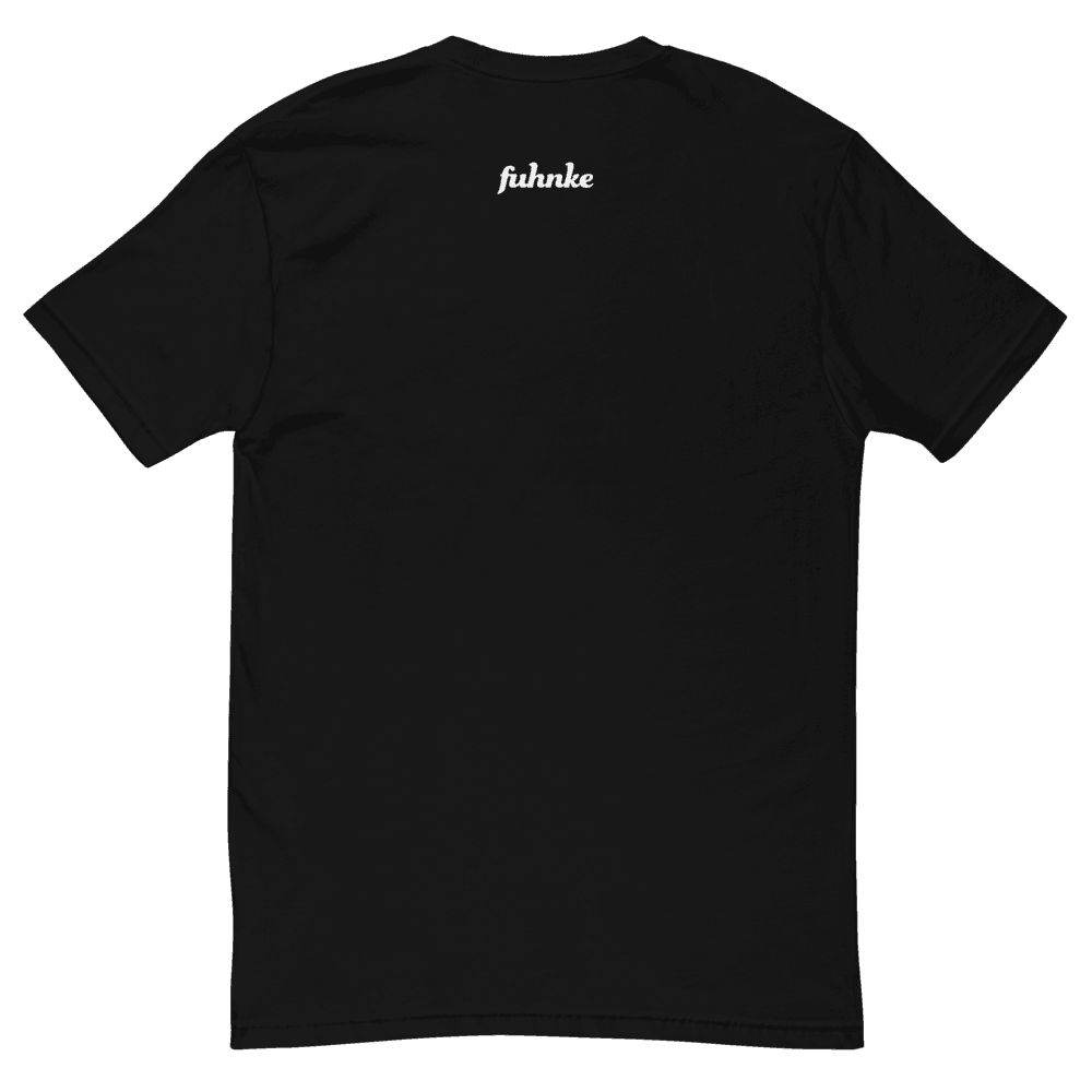 System Message! - Men's Fitted T-Shirt | Next Level 3600 — Back
